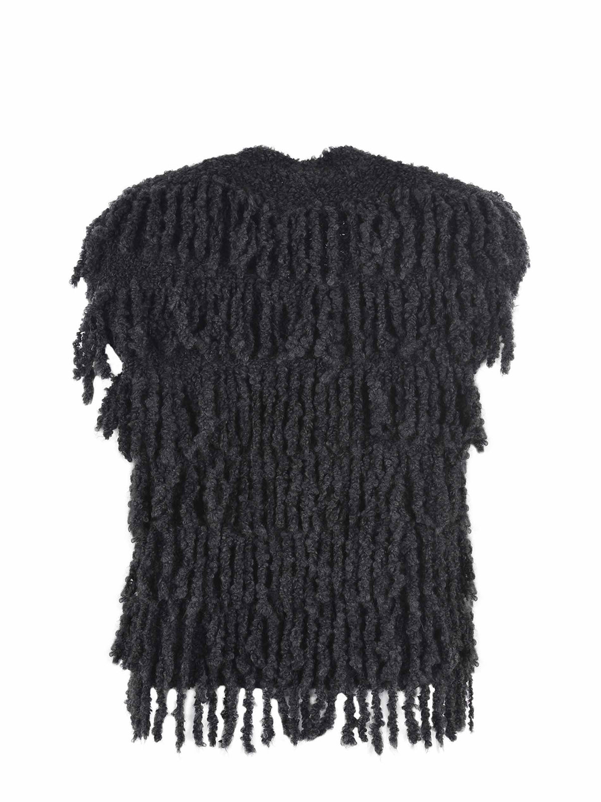 Gilet Alysi in misto mohair e lana 