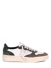 4B12 Sneakers HYPER U116 Bianco/verde militare