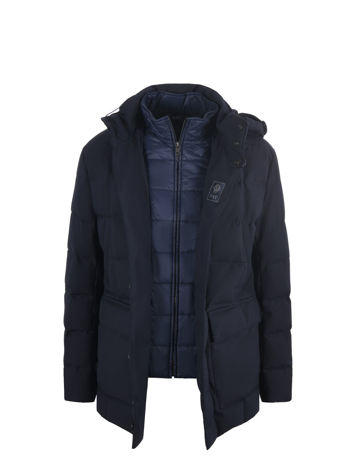 Piumino Fay "double front" 