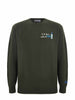 MC2 SAINT BARTH Sweaters HERON LIGHT 03495I Military green