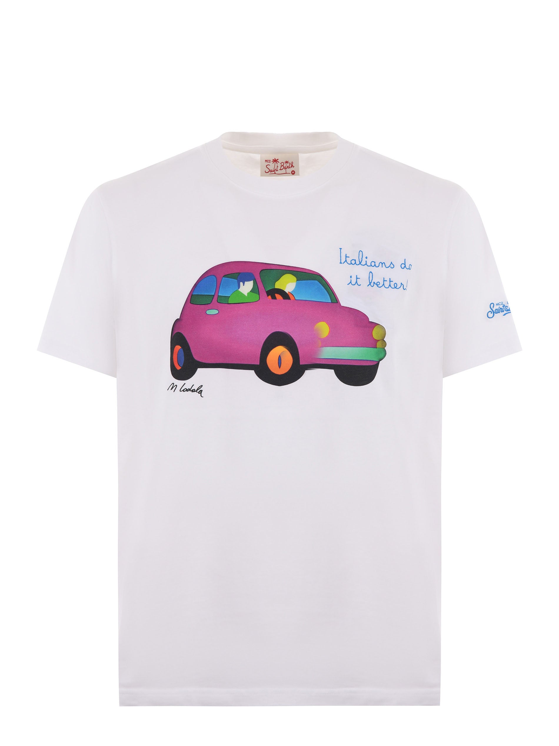 T-shirt MC2 Saint Barth "Italians do it better" 