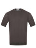FILIPPO DE LAURENTIS T-shirt GC1MC CR14RV-V289 Marrone scuro