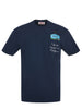 MC2 SAINT BARTH T-shirt AUS0001 05650H Blu scuro