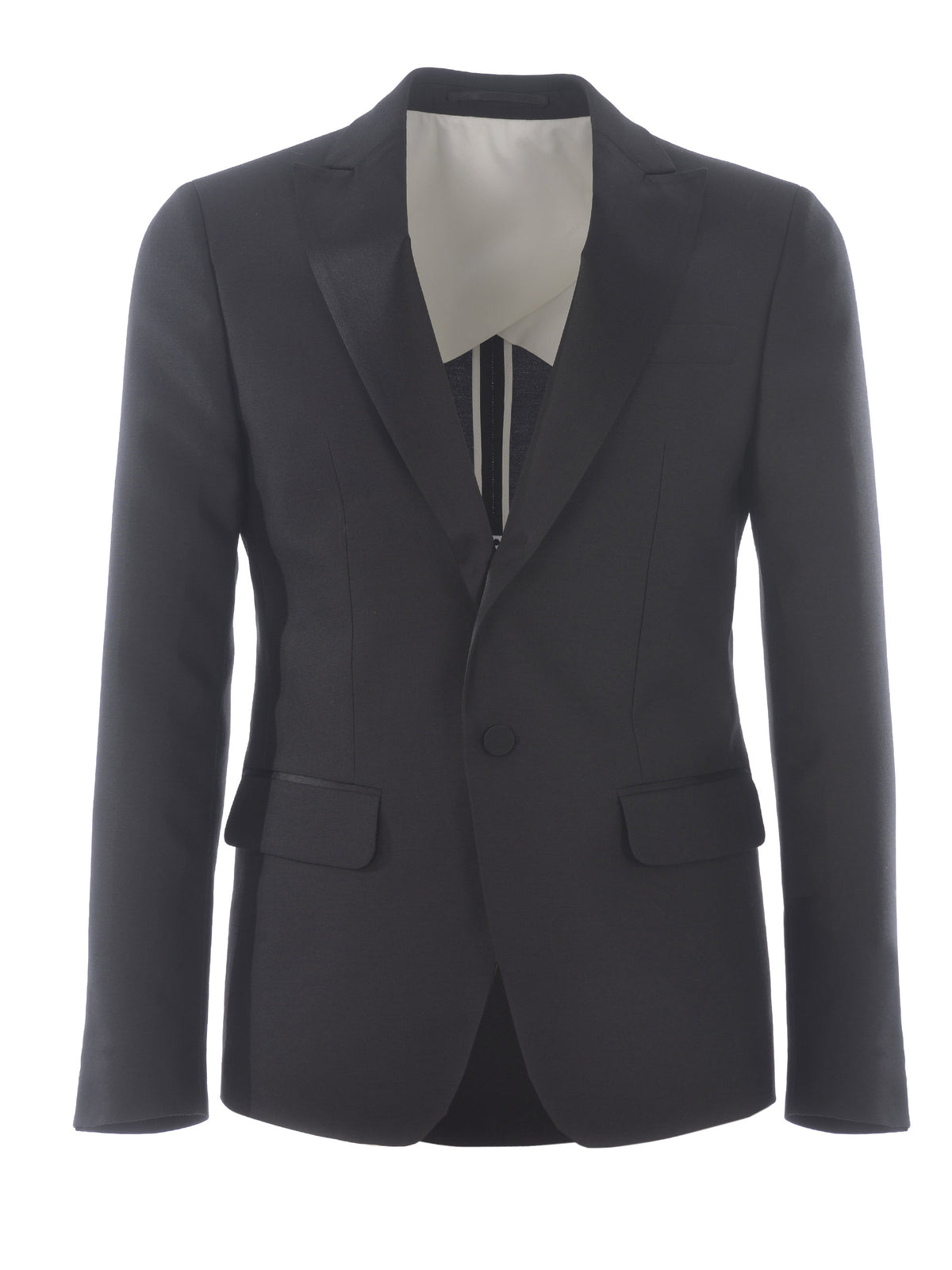 Abito Dsquared2 smoking  in misto lana-seta 