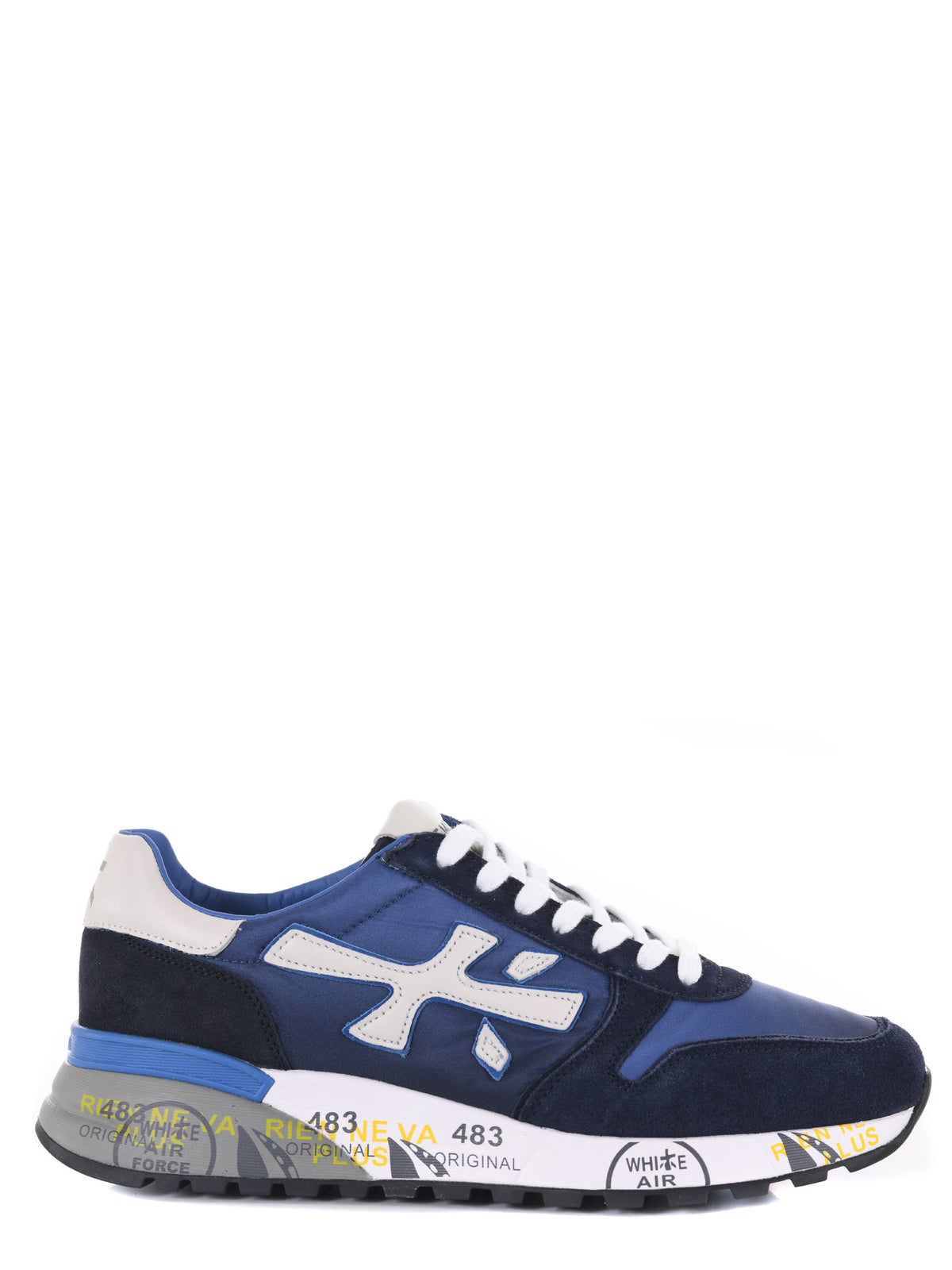 Sneakers Premiata in camoscio e nylon 