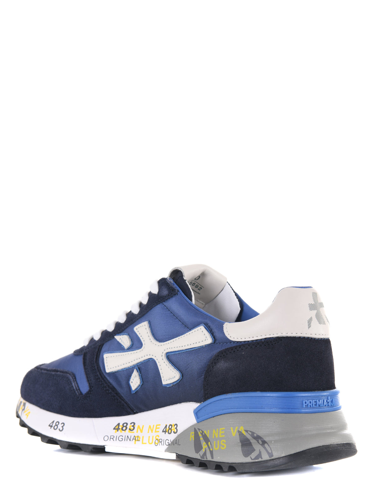 Sneakers Premiata in camoscio e nylon 