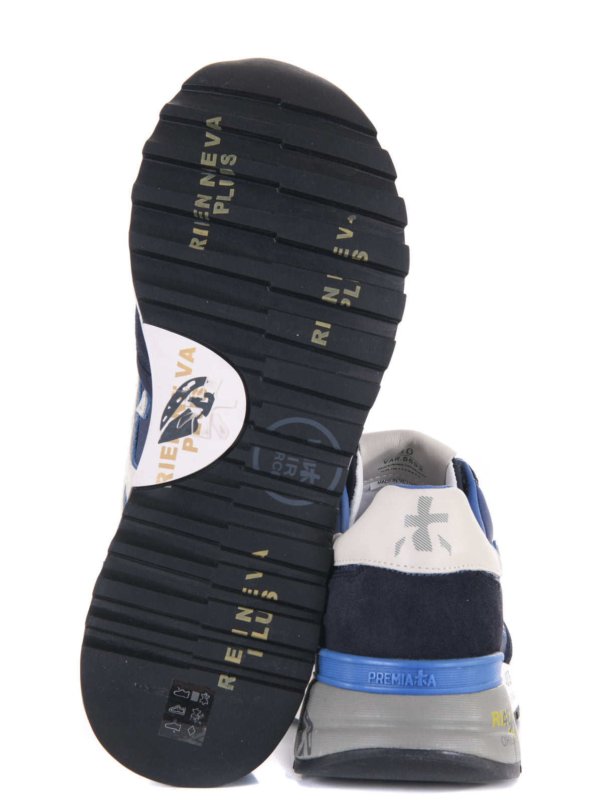 Sneakers Premiata in camoscio e nylon 