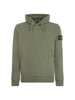 STONE ISLAND Hoodies 64151 V0055 Military green