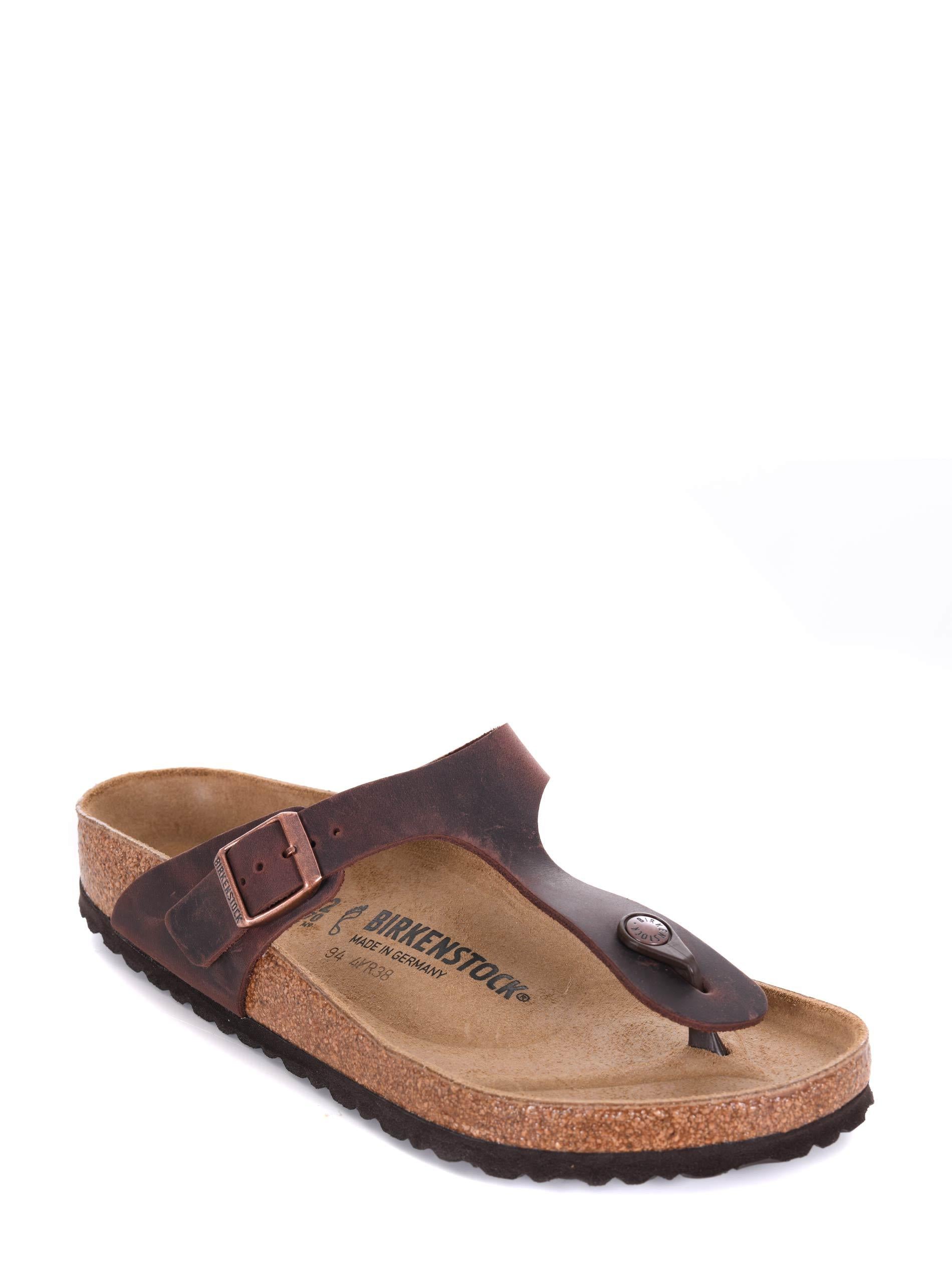 Ciabatte infradito Birkenstock "gizeh habana" 