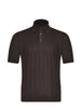 FILIPPO DE LAURENTIS Polo PL1MC CR14C-190 Dark brown
