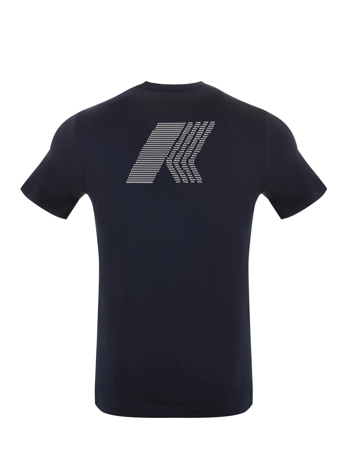T-shirt K-Way "odom ascii code" 