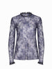 ALBERTA FERRETTI Shirts 0218 1620-0290 Navy blue