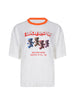 BARROW T-shirt S6BWWOTH128 412 Bianco