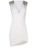 AMEN Abiti AMS26401 CHALK-SILVER Bianco