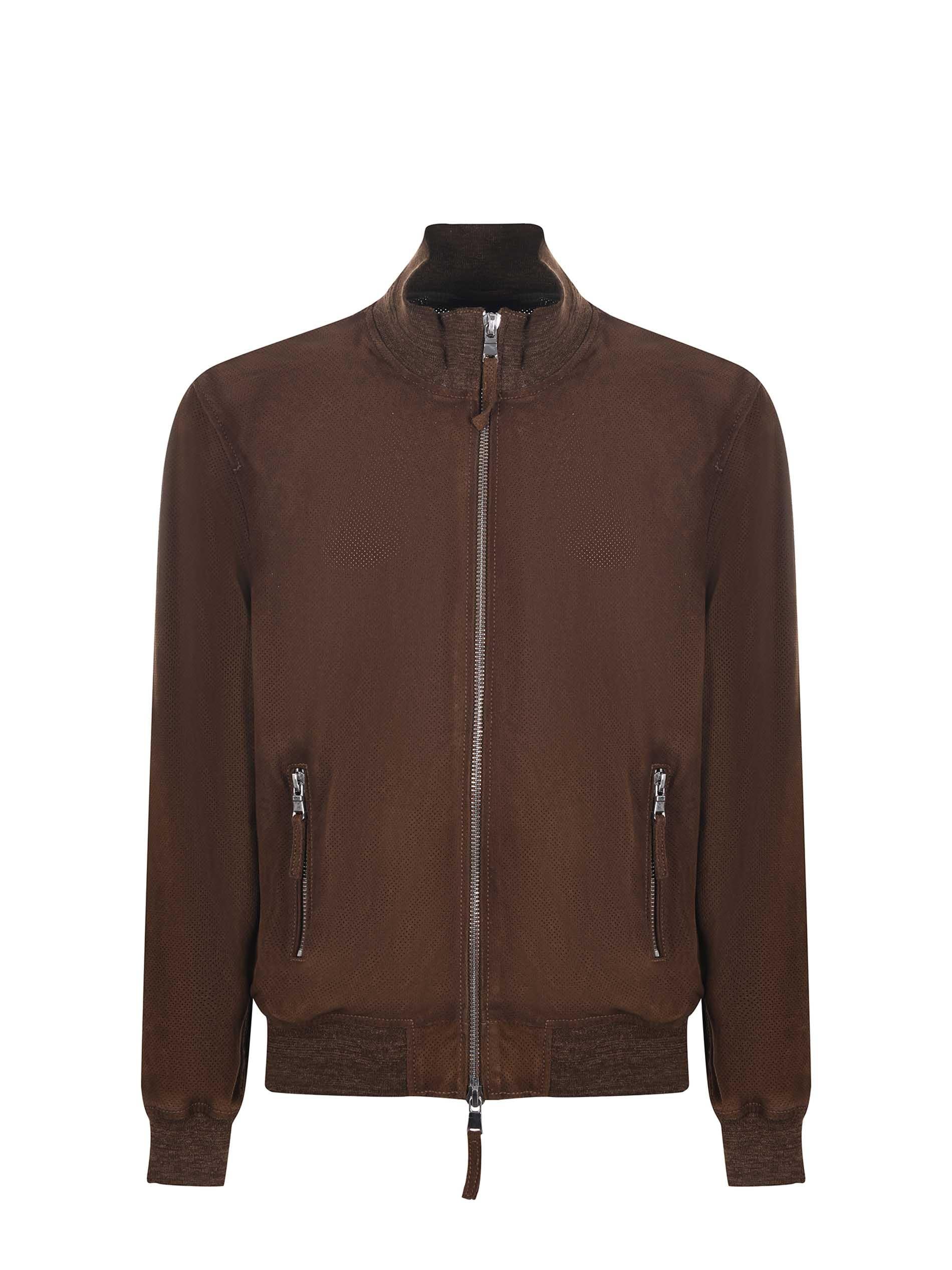 Giubbotto The Jack Leathers "Quentin perforated" 
