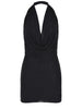 TWENTY FOURHAITCH Abiti A0084-LIPE NERO Nero