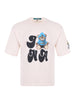 BARROW T-shirt F5BWUATH076 013 Crema