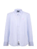 LA MARTINA Camicie MCC012-TL339 S7171 Celeste/bianco