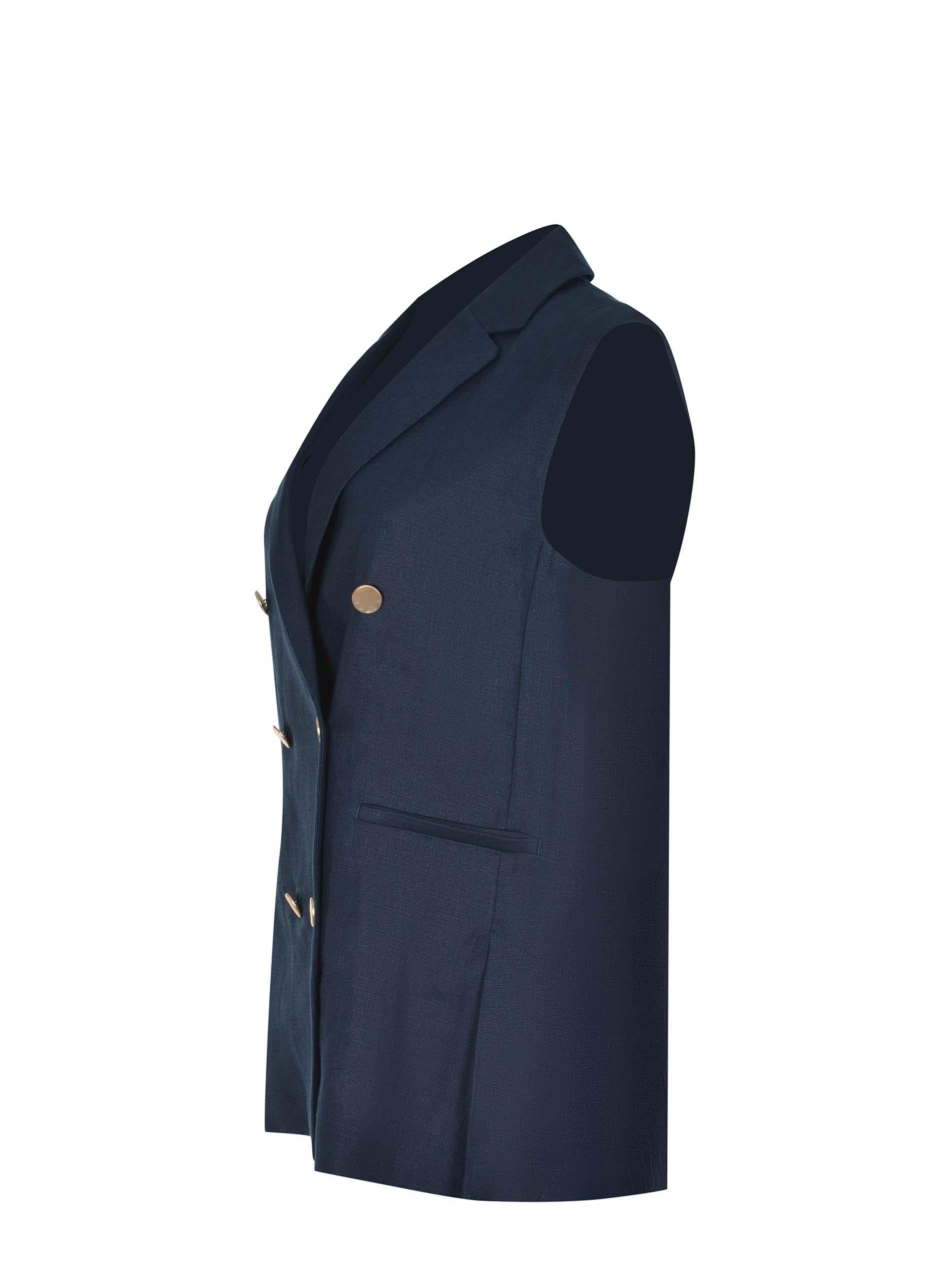 Gilet doppiopetto 'S Max Mara "SMMBird" 