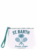 MC2 SAINT BARTH Pouch ALIN001 03846L White/Green