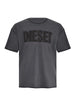 DIESEL T-shirt A21041 0KMAH-9XX Grigio antracite