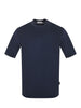 YES LONDON T-shirt XM4293 BLU Dark blue