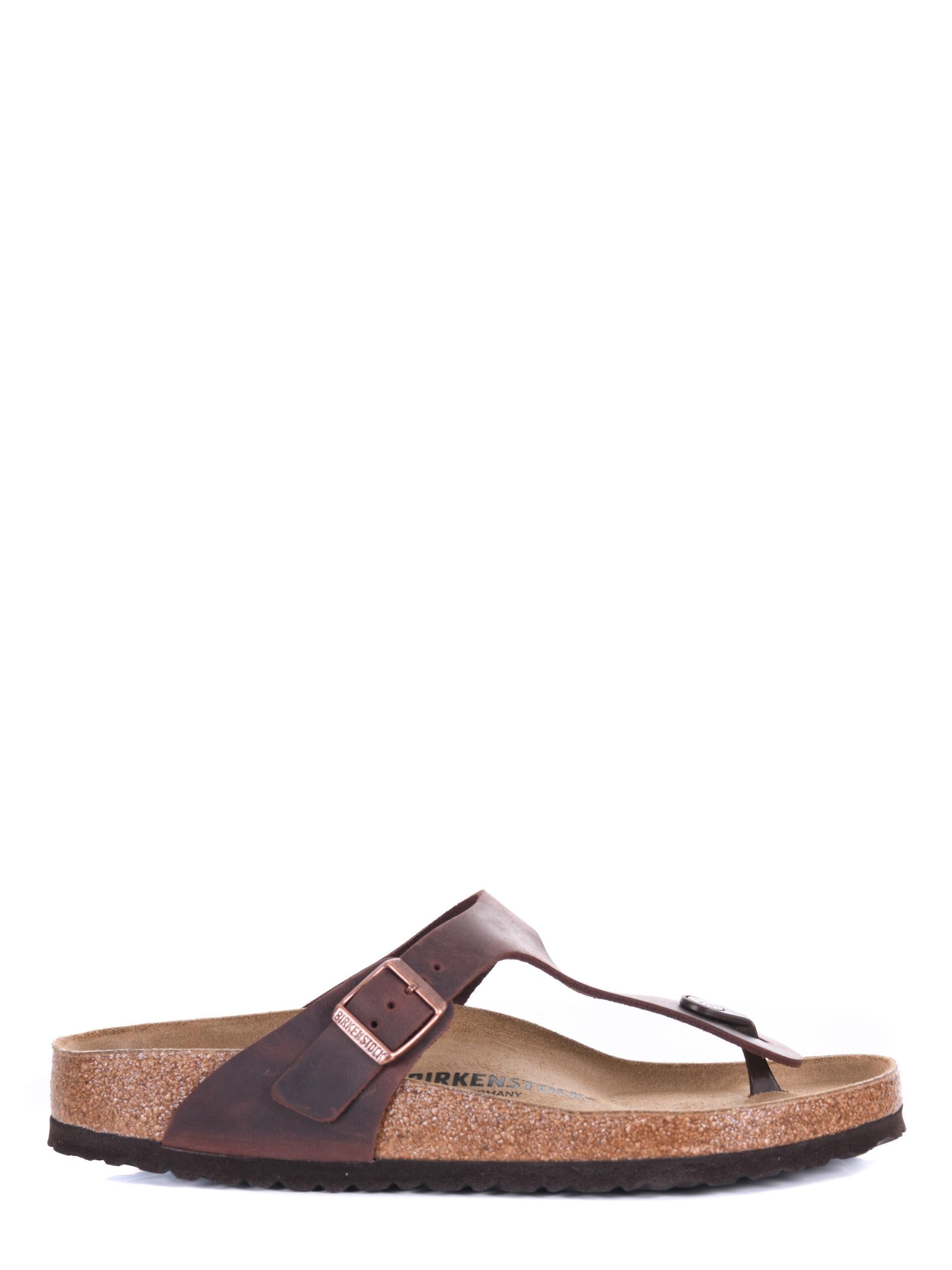 Ciabatte infradito Birkenstock "gizeh habana" 