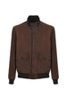 THE JACK LEATHERS RIVS-SUED Jackets 126 Brown