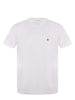 DONDUP T-shirt US371-JF0195U ZL4-017 Bianco latte