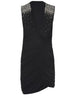AMEN Abiti AMS26401 BLACK-SILVER Nero