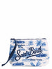 MC2 SAINT BARTH Pouch ALIN001 01078L White/blue